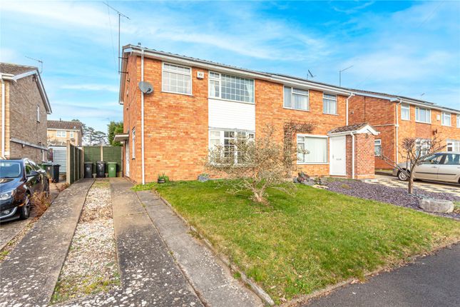 Thumbnail Semi-detached house for sale in Weyburn Close, Worcester, Worcestershire