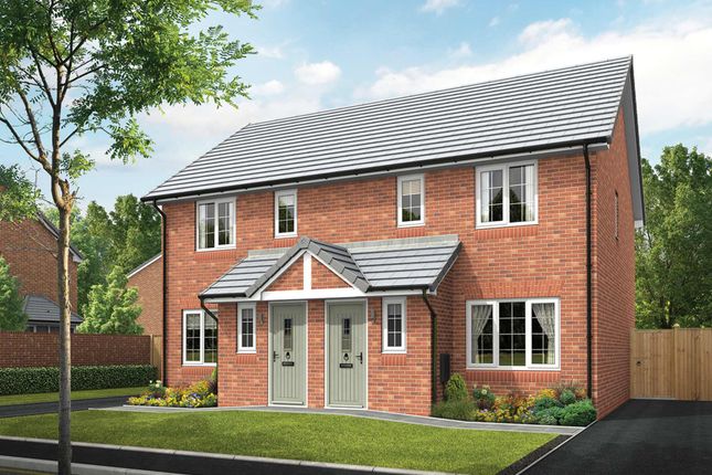 Thumbnail Semi-detached house for sale in "The Baird - Linley Grange Shared Ownership" at Stricklands Lane, Stalmine, Poulton-Le-Fylde