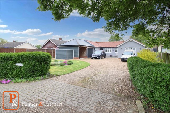 Thumbnail Bungalow for sale in Southolt Road, Bedfield, Woodbridge, Suffolk