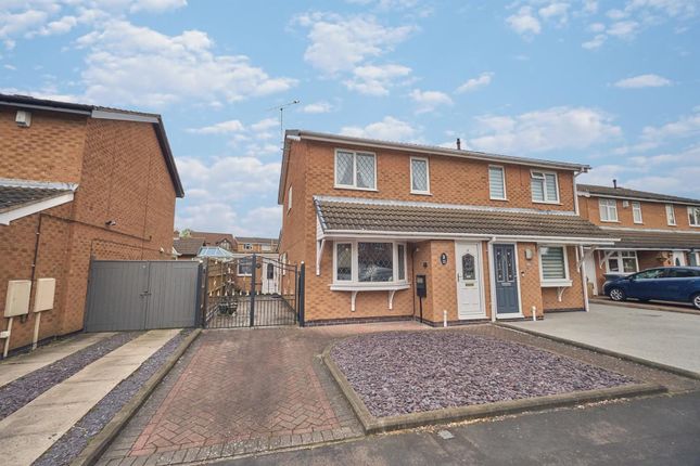 Thumbnail Semi-detached house for sale in Brascote Road, Hinckley