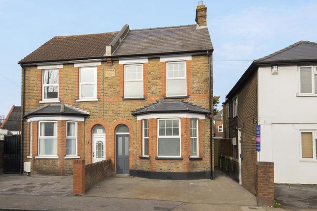 Thumbnail Semi-detached house for sale in Hawks Road, Norbiton, Kingston Upon Thames