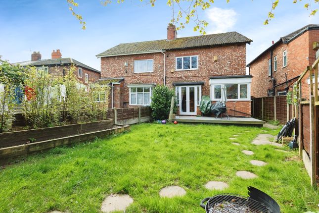 Semi-detached house for sale in Mauldeth Road, Burnage, Manchester, Greater Manchester