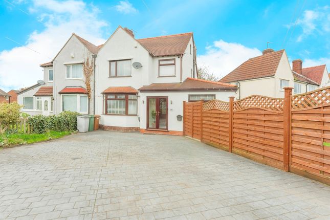 Thumbnail Semi-detached house for sale in Mill Park Drive, Eastham, Wirral