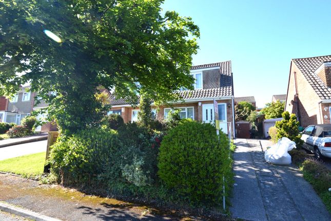 Thumbnail Semi-detached house for sale in Moorland Drive, Plympton, Plymouth, Devon