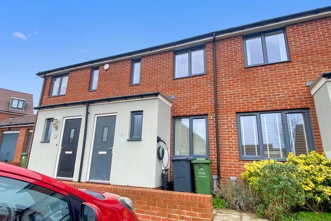 Thumbnail Terraced house to rent in Bailey Drive, Castle Hill, Ebbsfleet Valley, Swanscombe, Kent