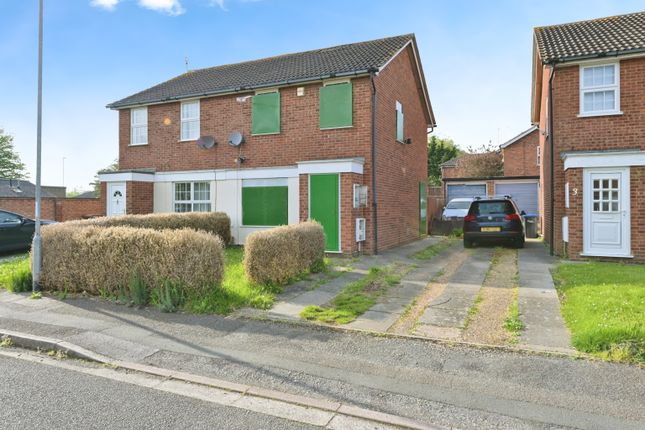 Thumbnail Semi-detached house for sale in Lawson Crescent, Northampton, Northamptonshire