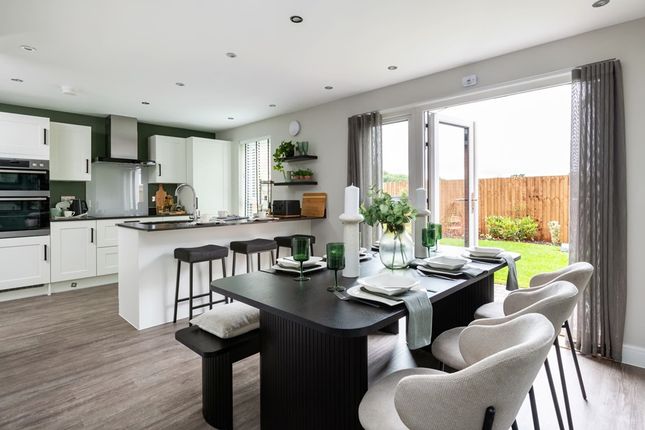 The Kitchen Covers The Rear Of The Home