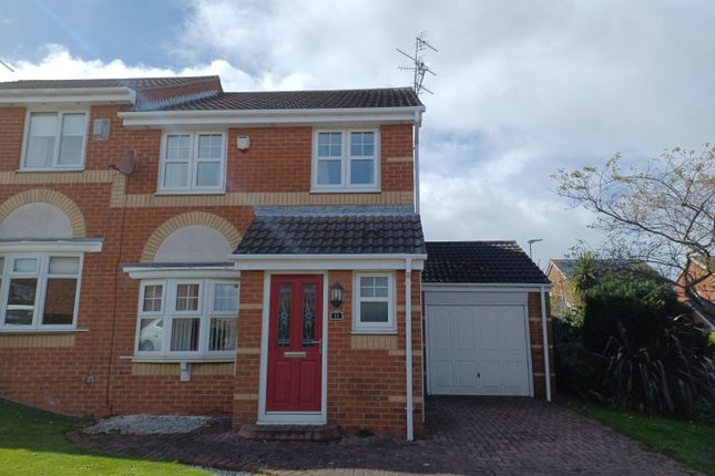 Semi-detached house for sale in Cheviot Gardens, Seaham, County Durham