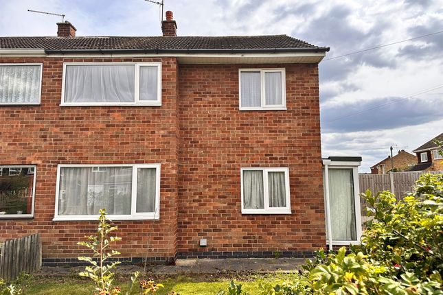 Thumbnail Semi-detached house for sale in Allington Drive, Birstall, Leicester