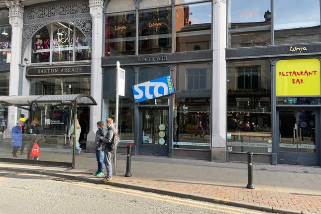 Thumbnail Retail premises to let in Unit 6, (Former Sta Travel), Barton Arcade, Deansgate, Manchester