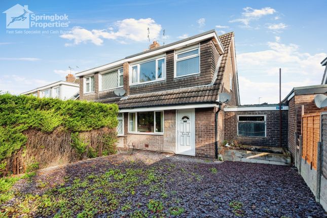 Thumbnail Semi-detached house for sale in Haddon Close, Macclesfield, Cheshire