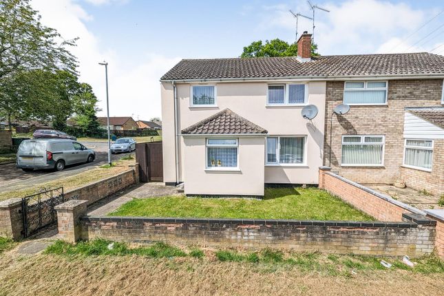 Semi-detached house for sale in Winterbourne Court, Corby