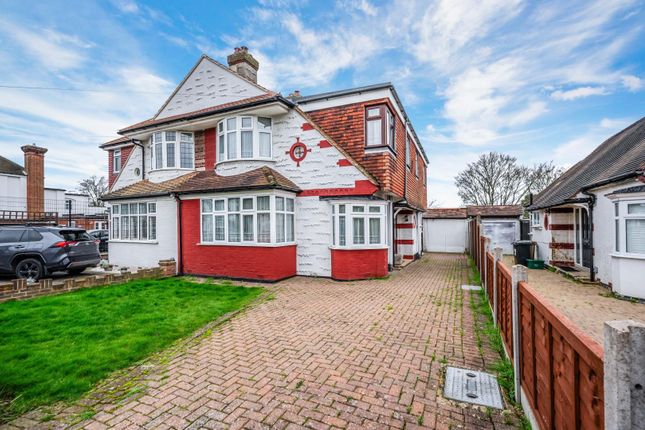 Thumbnail Semi-detached house for sale in Chadacre Road, Stoneleigh, Epsom