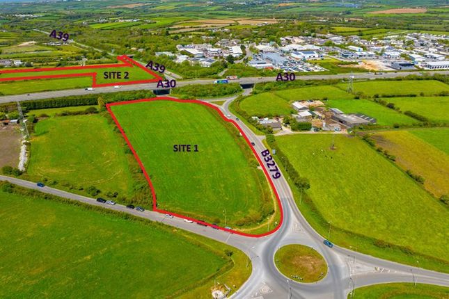 Thumbnail Land for sale in Site 2, Development Land, Indian Queens, Cornwall