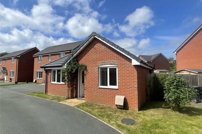 Thumbnail Bungalow for sale in Clos Gungrog, Gallowstree Bank, Welshpool, Powys