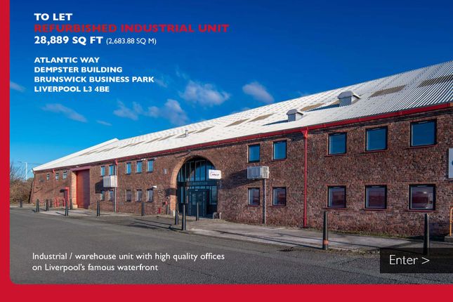 Industrial to let in Brunswick Way, Liverpool