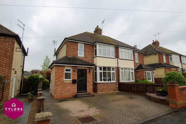 Semi-detached house for sale in Stretton Avenue, Newmarket, Cambridgeshire