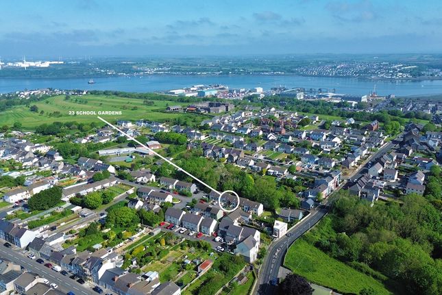 Thumbnail Terraced house for sale in School Gardens, Pennar, Pembroke Dock