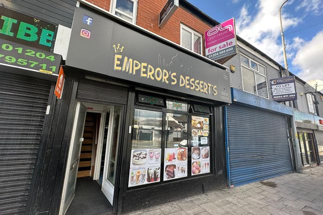 Thumbnail Commercial property for sale in Higher Market Street, Farnworth, Bolton