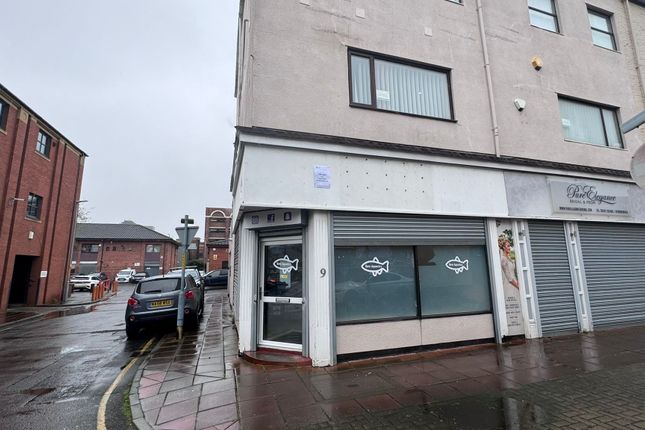 Retail premises to let in St. James Mews, Harford Street, Middlesbrough