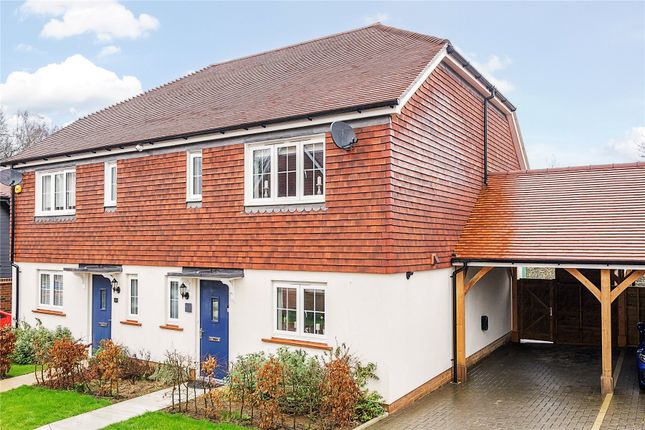 Semi-detached house for sale in Damson Drive, Halstead, Sevenoaks, Kent
