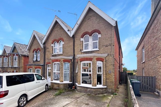 Thumbnail Semi-detached house for sale in Bellevue Road, Cowes