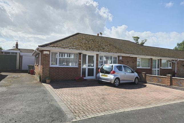 Thumbnail Semi-detached bungalow for sale in Vicarage Close, Newbold Coleorton, Leicestershire