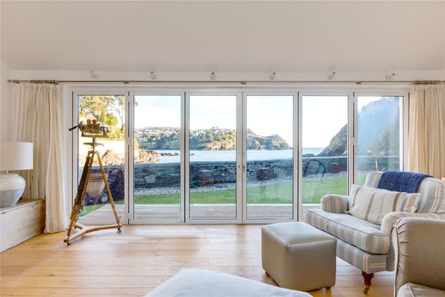 Detached house for sale in St. Catherines Cove, Fowey, Cornwall