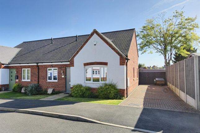 Semi-detached bungalow for sale in Choyce Close, Hugglescote, Leicestershire