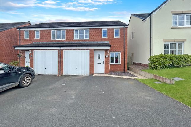 Thumbnail Semi-detached house for sale in Speckled Wood Drive, Carlisle