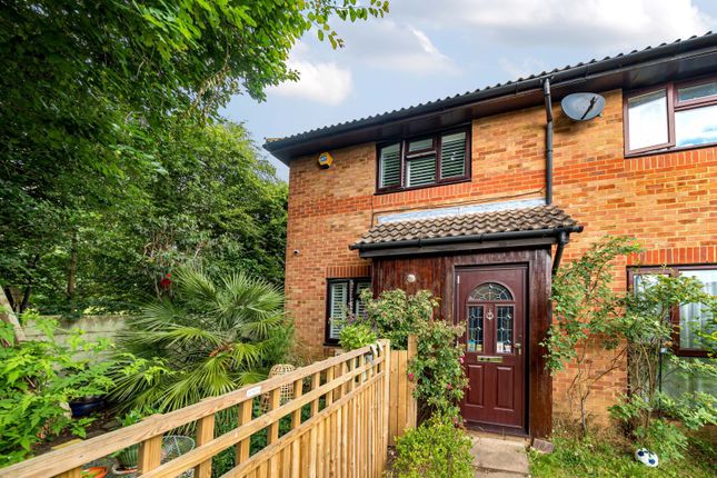 Thumbnail End terrace house for sale in Camberley Close, Cheam, Sutton
