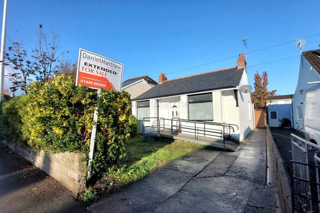 Thumbnail Detached bungalow for sale in Coldbrook Road East, Barry