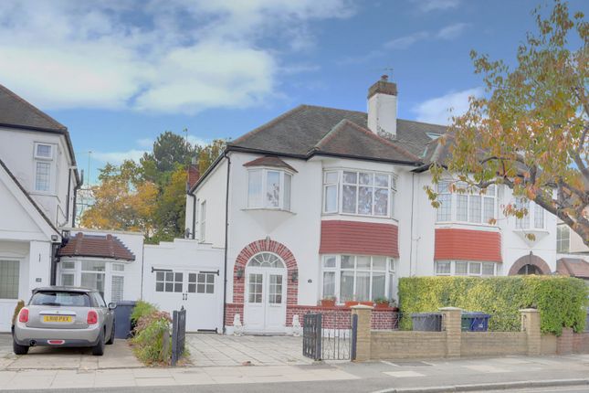 Semi-detached house to rent in Burleigh Gardens, Southgate