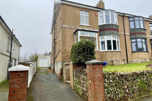 Thumbnail Semi-detached house for sale in Cranmere Road, Mannamead, Plymouth