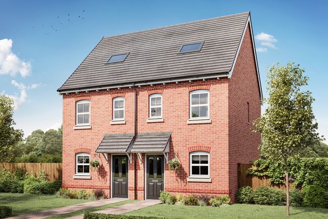 Thumbnail Semi-detached house for sale in "The Epping" at Waterhouse Way, Peterborough
