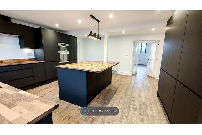 Large Open Plan Kitchen And Breakfast Bar