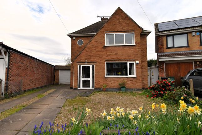Thumbnail Detached house for sale in Horndean Avenue, Wigston