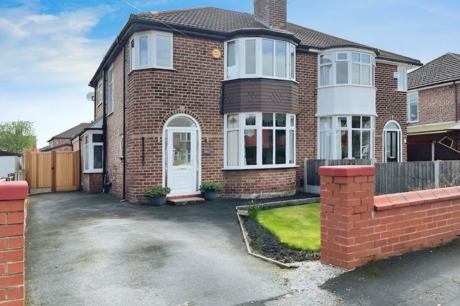 Thumbnail Semi-detached house for sale in Briarlands Avenue, Sale, Greater Manchester