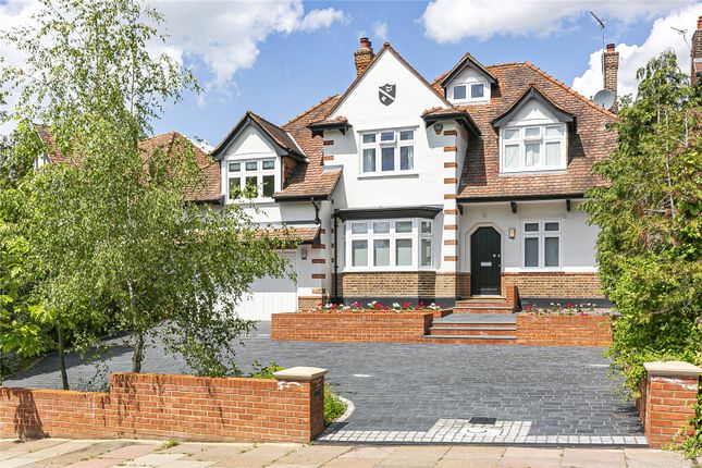 Detached house for sale in Eversley Crescent, London, Enfield