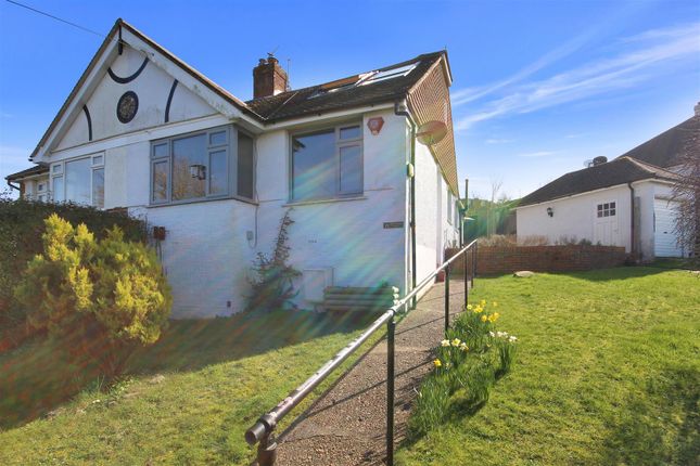 Thumbnail Semi-detached bungalow for sale in Westfield Close, Patcham, Brighton
