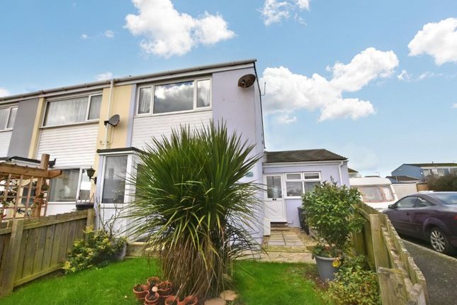 Thumbnail End terrace house for sale in Polwhele Road, Newquay, Cornwall