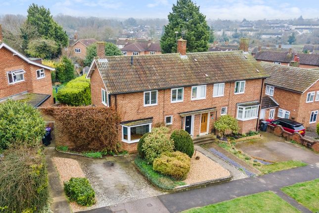 Thumbnail Semi-detached house for sale in Benchley Hill, Hitchin