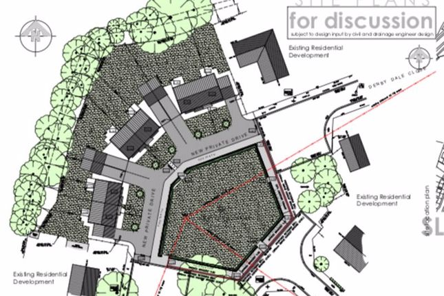 Thumbnail Land for sale in Denby Dale Close, Lakelands, Lincoln