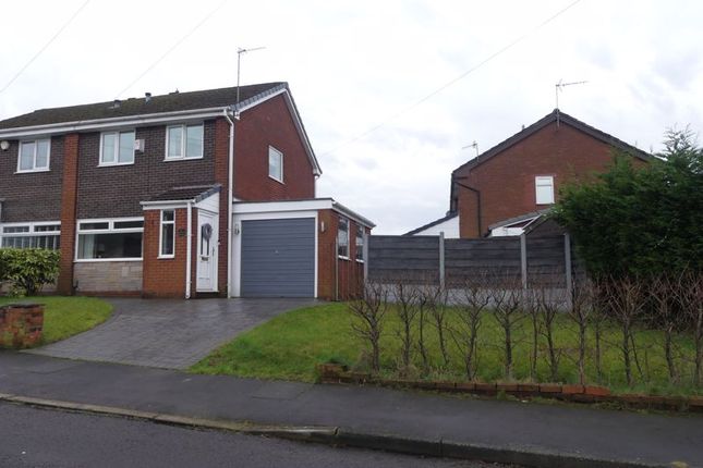 Semi-detached house for sale in Arley Drive, Shaw, Oldham