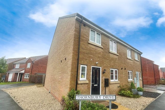 Thumbnail Semi-detached house for sale in Thornbury Drive, Scartho Top, Grimsby, Lincolnshire