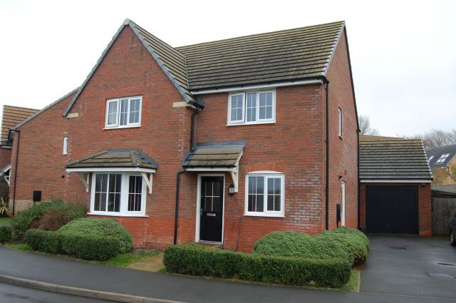 Thumbnail Detached house for sale in Cowley Meadow Way, Crick, Northampton