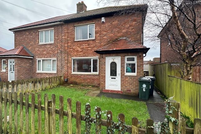 Thumbnail Semi-detached house for sale in Hall Drive, Camperdown, Newcastle Upon Tyne