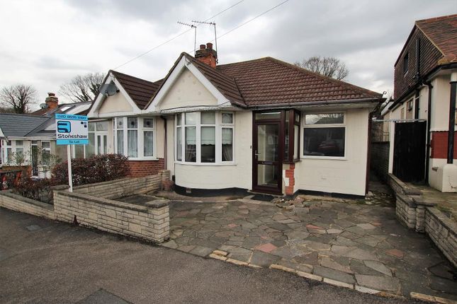 Thumbnail Semi-detached bungalow to rent in Hill Rise, Upminster, Essex