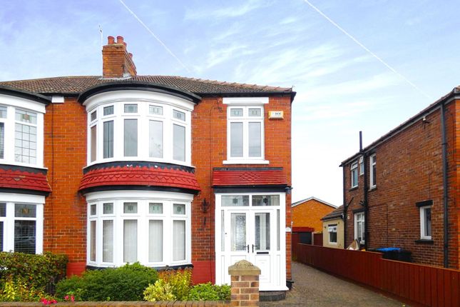 Thumbnail Semi-detached house for sale in Newham Avenue, Middlesbrough