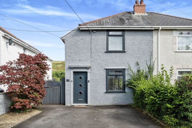Semi-detached house for sale in Treforgan Road, Crynant